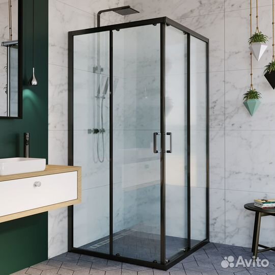 Душевой уголок Alex Baitler AB-1490B1 90х90