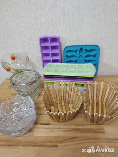 Вазочки, форма для льда