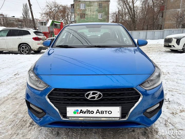 Hyundai Solaris 1.6 AT, 2017, 107 500 км