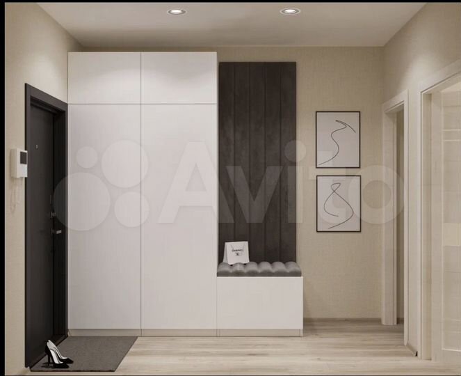 2-к. квартира, 53,5 м², 6/25 эт.