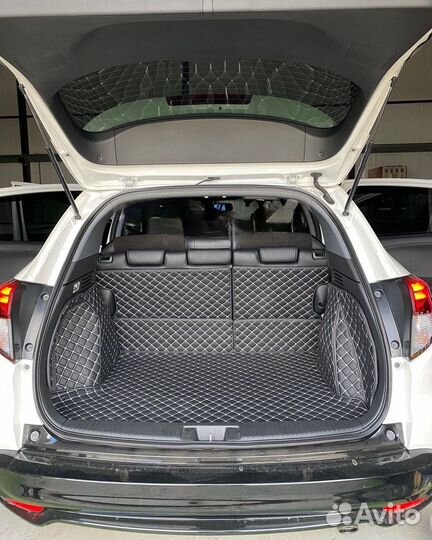 Коврики из экокожи в багажник honda vezel