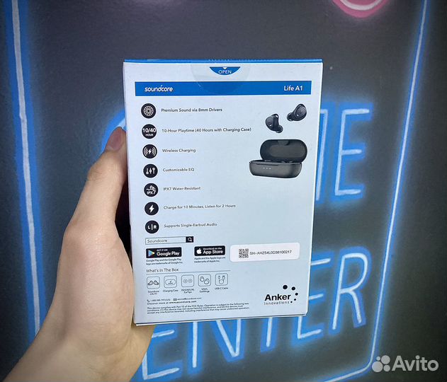 Беспроводные наушники anker soundcore life a1