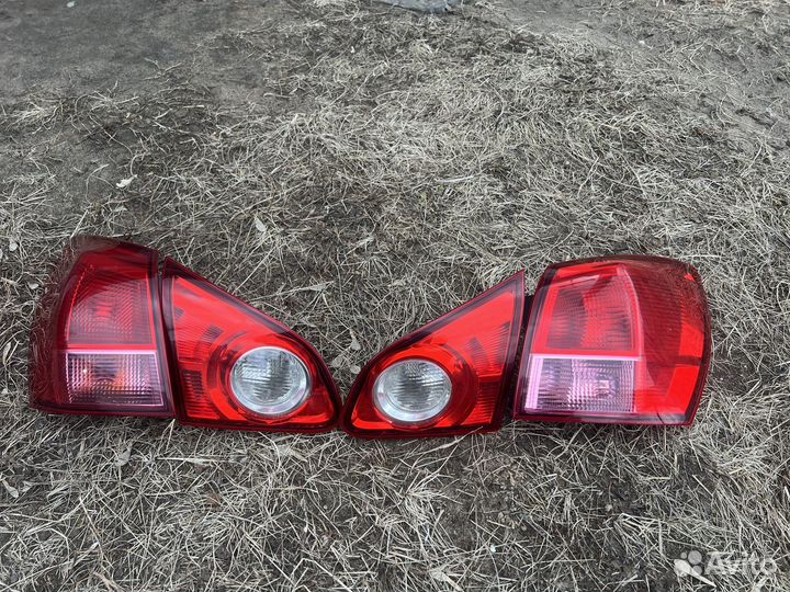 Комплект задней оптики Nissan Qashqai J10