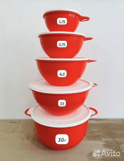 Пищевые контейнеры с крышкой