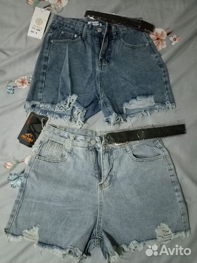 Женские джинсовые шорты