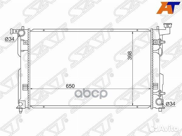 Радиатор Toyota Vista 98-03 / Vista Ardeo 98-03