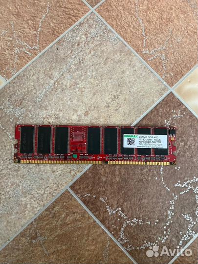 Оперативная память ddr 256mb