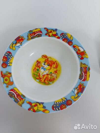 Набор детской посуды керамика