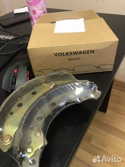 Тормозные колодки задние volkswagen polo sedan 09