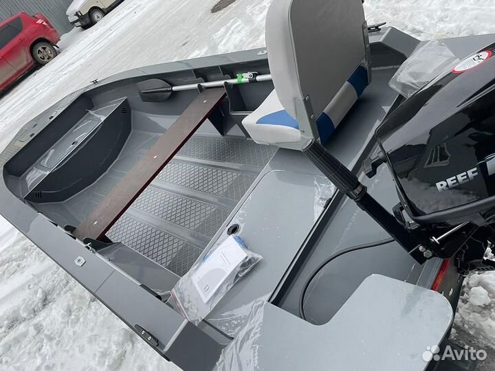 Лодка Swimmer 400 + мотор Reef Rider 9.9Pro