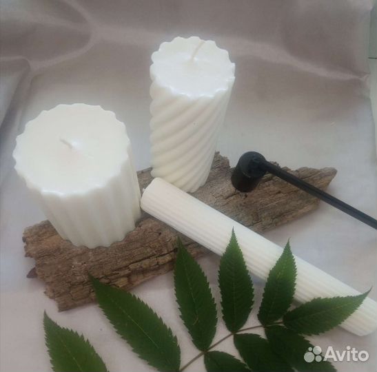 Ароматическая свеча ручной работы