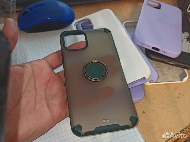 Чехлы на разные айфоны 9 шт