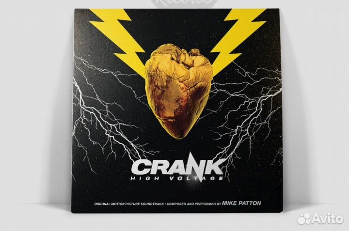Crank: High Voltage 2xLP винил музыка из фильма