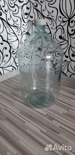 Банка 10 и 20 литров стеклянная