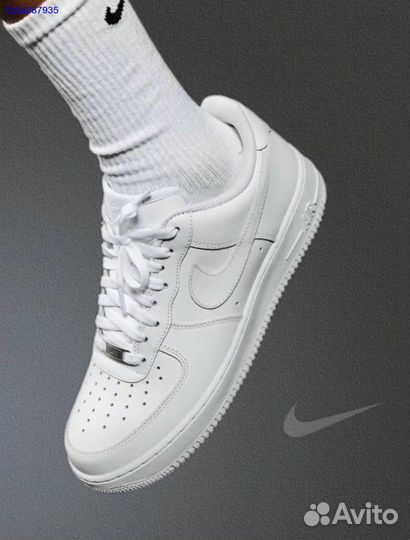 Кроссовки Nike Air Force 1 из натуральной кожи