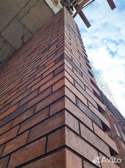 Кирпич клинкерный Kerma Premium бордо каре