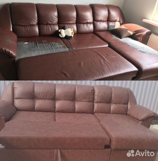 Перетяжка и ремонт мягкой мебели