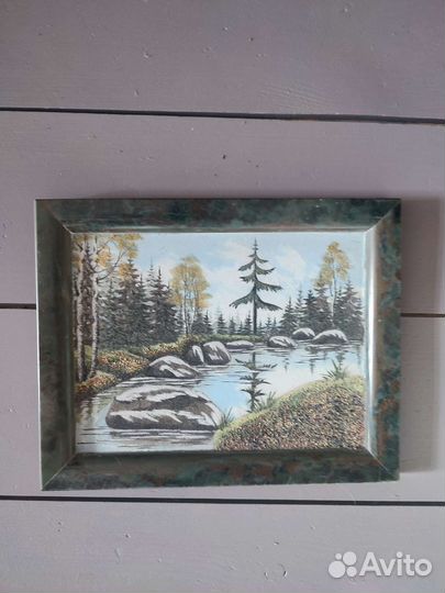 Картина из каменной крошки