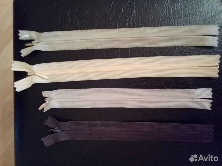 Застёжка молния: потайные и обычные 14-20 см