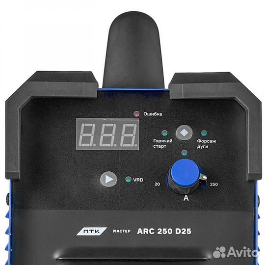 Сварочный инвертор ПТК мастер ARC 250 D25