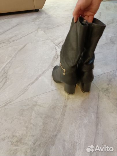 Сапоги женские натуральная кожа