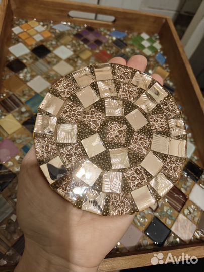 Подставка под горячее, мозаика