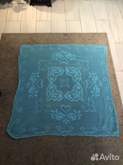 Скатерть ручная работа метр на метр