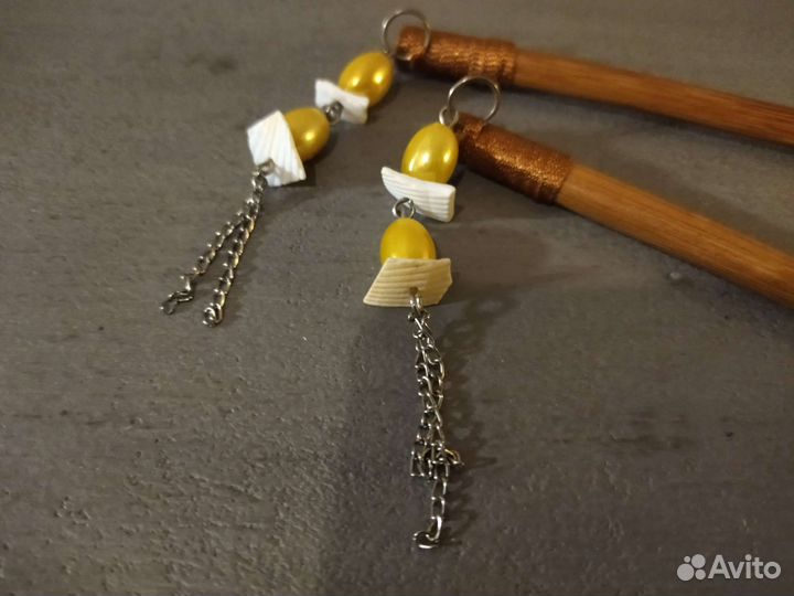 Шиньоны на резинке, китайские палочки для причёски