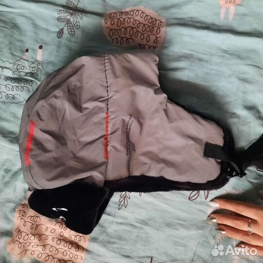 Шапка ушанка светоотражающая