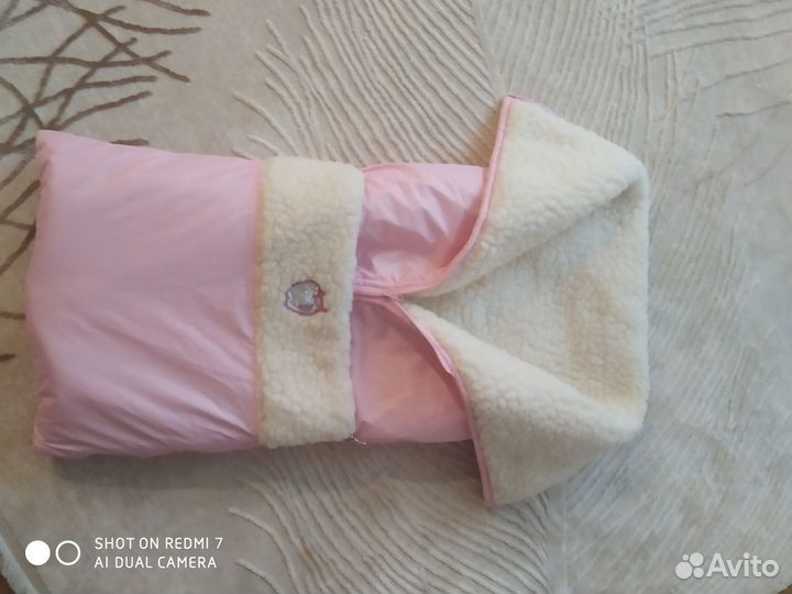 Зимний конверт в коляску