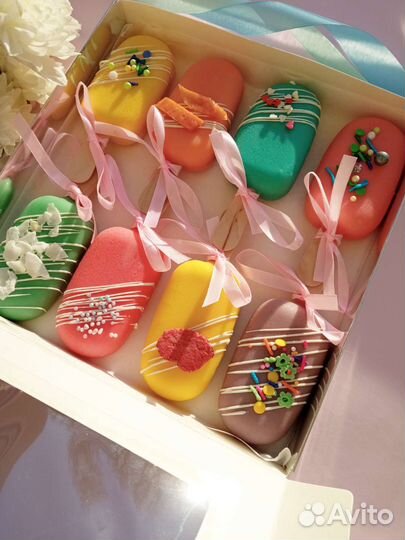 Чизкейк-эскимо подарок