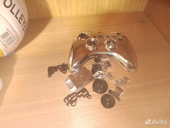 Хромированный корпус геймпада xbox 360