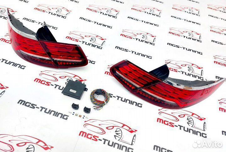 Фонари рестайлинг с блоками адаптации S-coupe C217