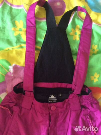Горнолыжный костюм для девочки рост 140