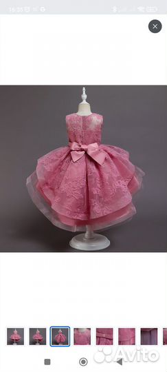 Вечернее платье для девочки