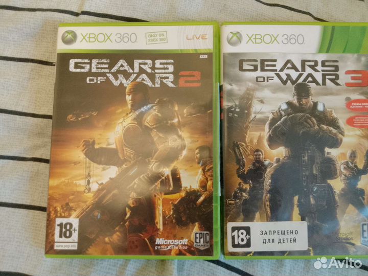 Игры для xbox 360 gears of war 2 и 3