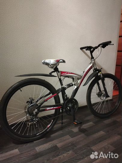 Велосипед Black Aqua новый двухподвес,горный 26