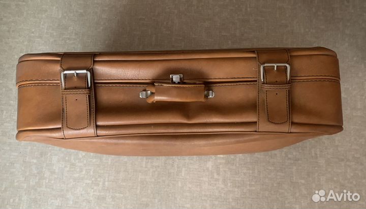 Кожаный чемодан СССР