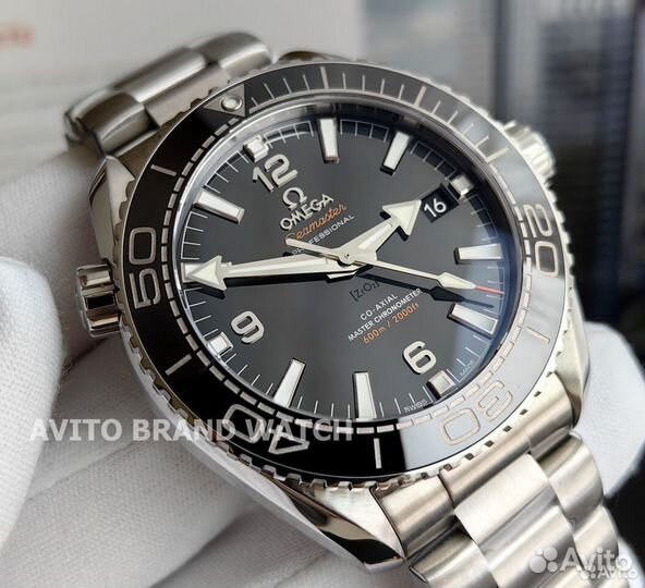 Часы мужские Omega Seamaster Planet Ocean Black