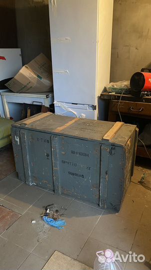 Ящик деревянный военный