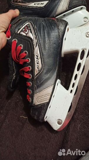 Коньки хоккейные, см 23,4