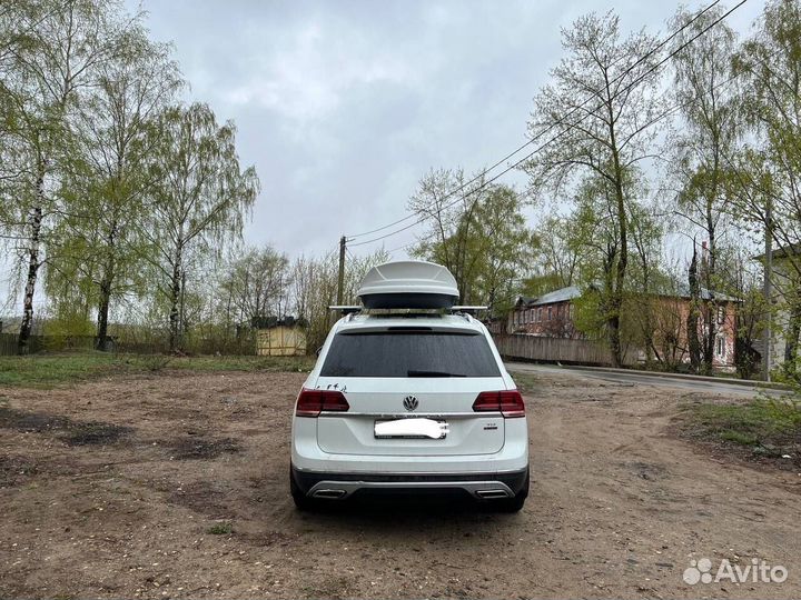 Бокс на крышу Voyage 670л для Volkswagen Teramont