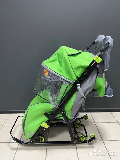 Санки коляска Galaxy kids