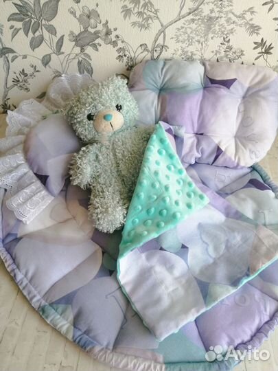 Мягкая кроватка для кукол