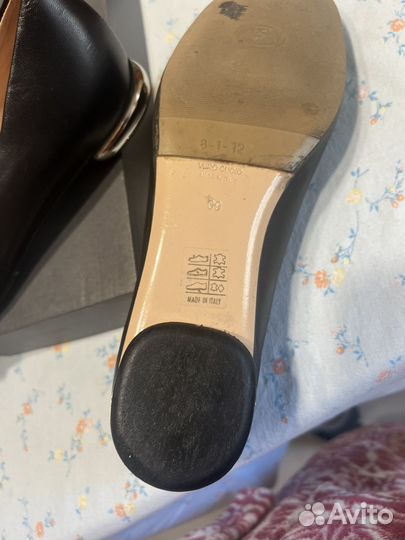 Балетки натуральная кожа Италия 39 раз