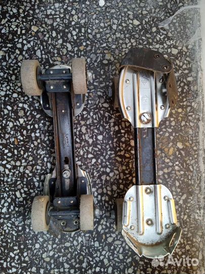 Роликовые коньки детские раздвижные СССР