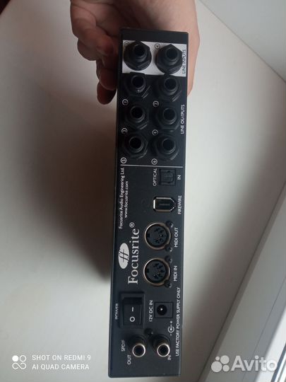 Звуковая карта focusrite saffire pro 24 dsp