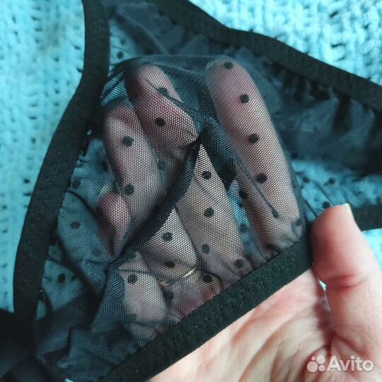 Мужские стринги из сетки