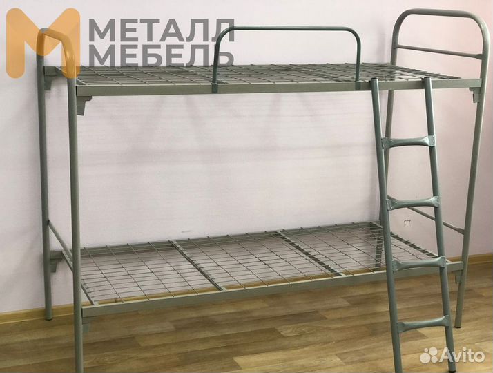 Кровать металлическая. Двухъярусная