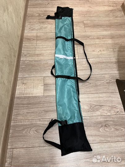 Беговые лыжи детские 147 с палками и чехлом